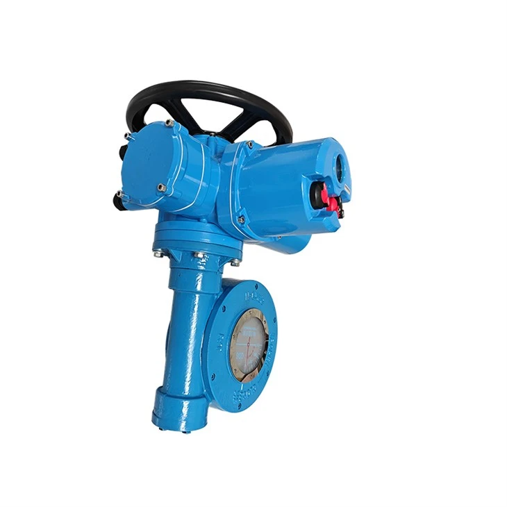 DQ600 Modulating Gearbox Ratio Electric Actuator