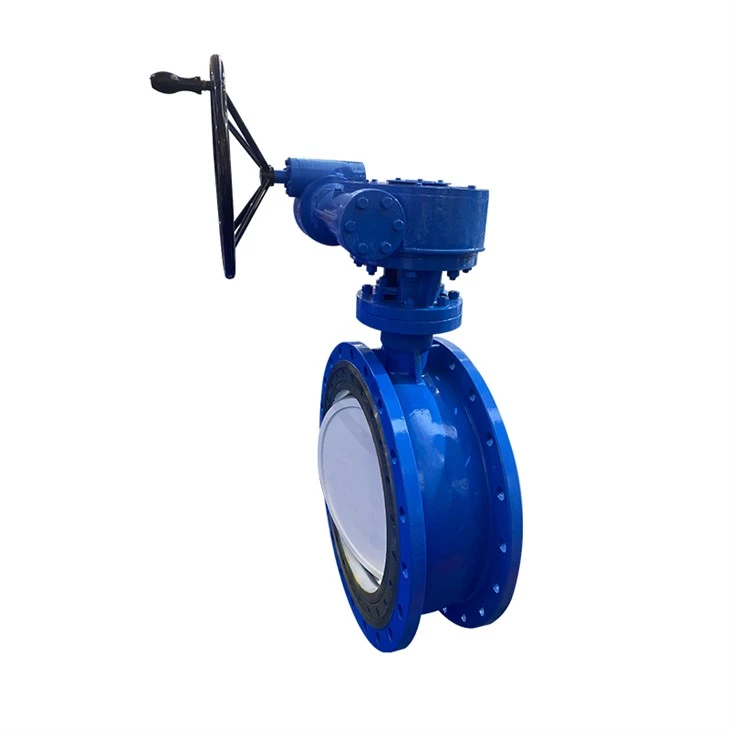 D343W Rotary Disc Worm Gear Butterfly Valve